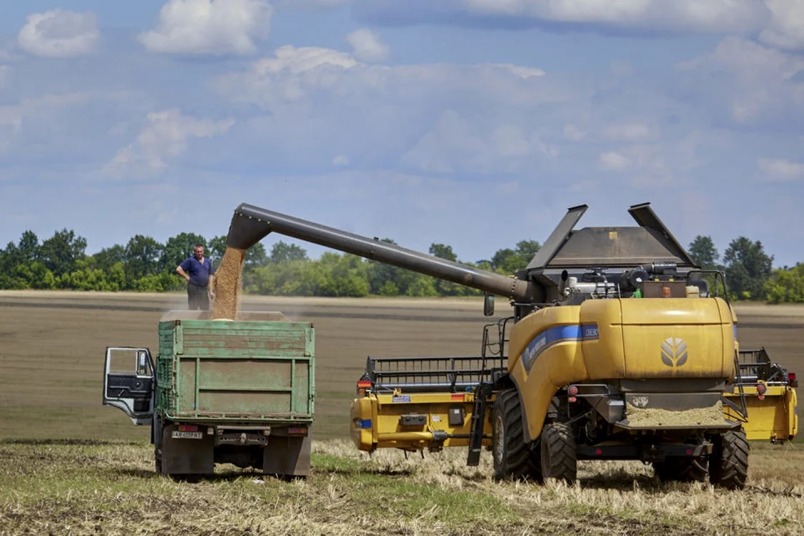 Cerealele din Ucraina sunt de calitate slabă, spus agricultorii polonezi FOTO EPA EFE