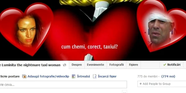 Grup de susţinere pe Facebook