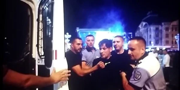 Pistolar reţinut de poliţie de Ziua Timişoarei