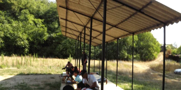 jurnalisti la cupa presei la tir FOTO Corina Macavei