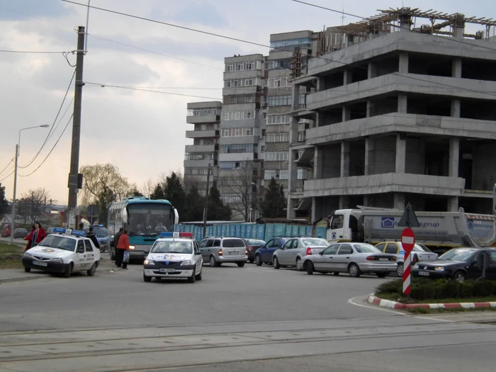 În zona Lidl Vest se execută lucrări la linia de tramvai. FOTO arhivă Adevărul Ploieşti