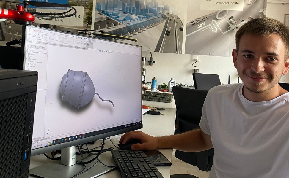 Capsula pentru diagnosticarea bolilor stomacului și intestinelor, inovația unui student de la Inginerie Medicală VIDEO