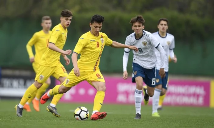 Echipa nationala under 16 a pierdut, 0-1, cu selectionata similara a rusiei foto frf