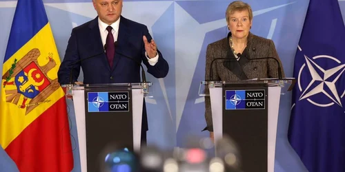 Igor Dodon Rose Gottemoeller