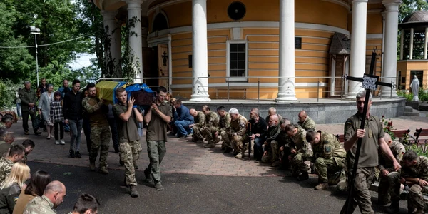 Kiev înmormântări 112 zile de război Ucraina -Rusia . FOTO Gettyimages