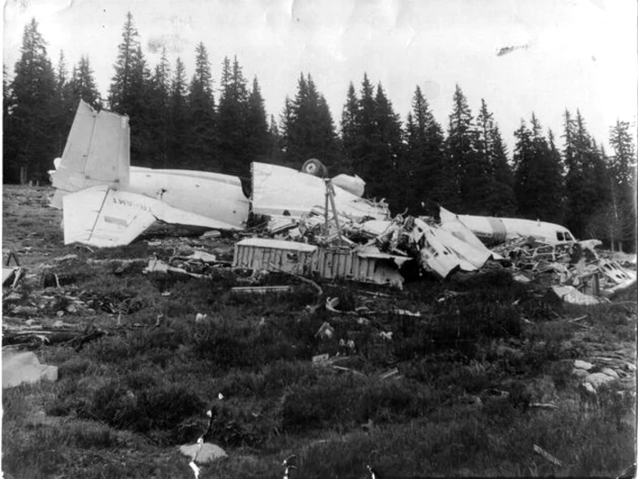 Imagini de arhivă de la accidentul din 1970. FOTO: Clujeanul