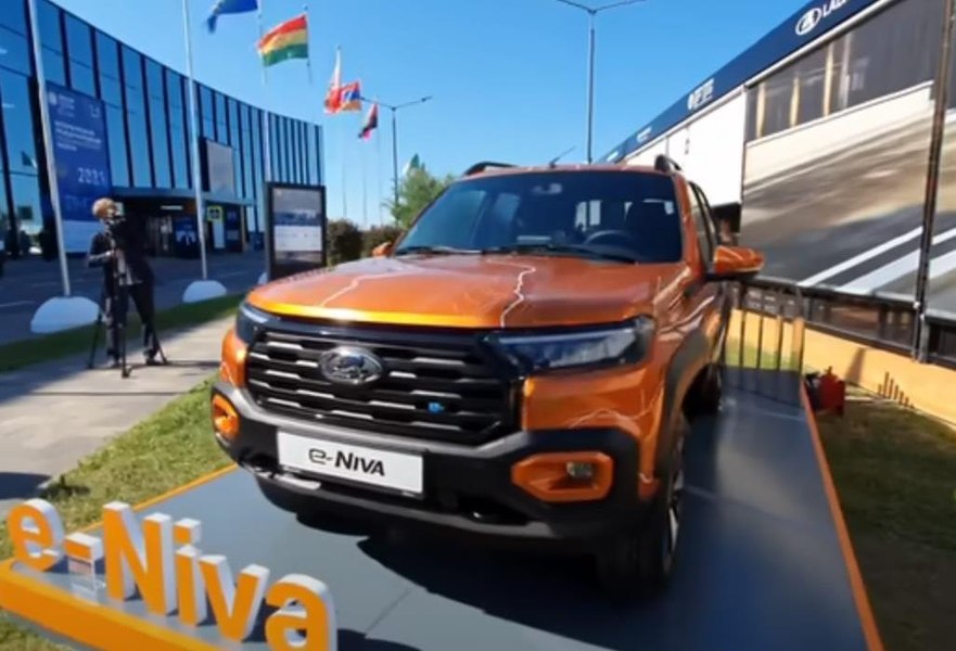 Lada are mașină electrică. e-Niva, SUV cu design modern VIDEO