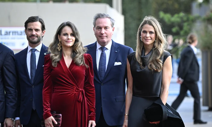 Prințul Carl Philip, Prințesa Sofia, Chris O'Neill și Prințesa Madeleine, Profimedia jpg