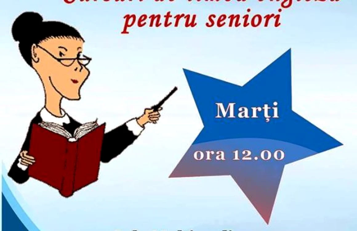 Clubul de engleză pentru seniori la Biblioteca Judeţeană Dâmboviţa