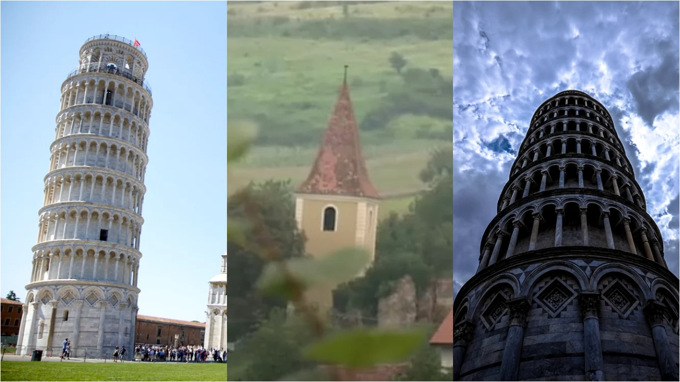 „Turnul din Pisa”, varianta din România