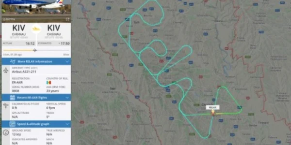 mesaj relax scris pe cer foto flightradar24