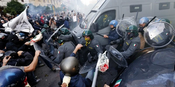 Proteste la Roma