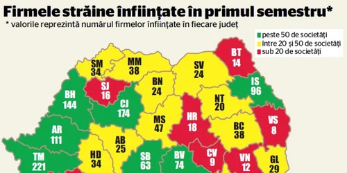 Infografie Cum investesc străinii în România