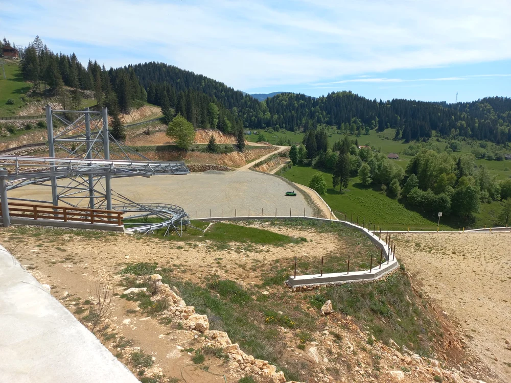 Alpine Coaster la Cheile Grădiștei FOTO Ioan Buciumar