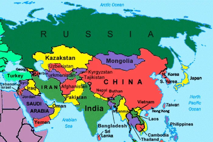 China își schimbă hărțile cu vechile denumiri în chineză ale teritoriilor ocupate de Rusia