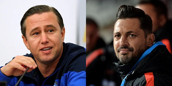 Laurentiu Reghecapmf şi Mirel Radoi Colaj FOTO Mediafax