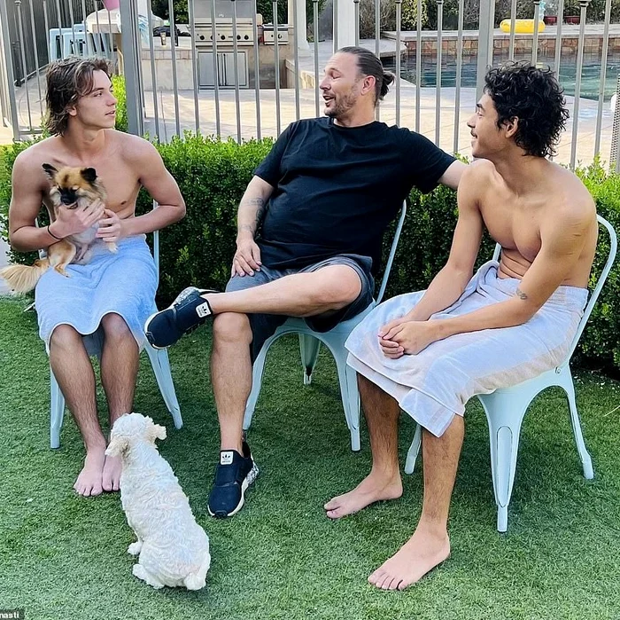 Kevin Federline si baietii lui Britney Spears Sean preston si Jaden James (1) jpg