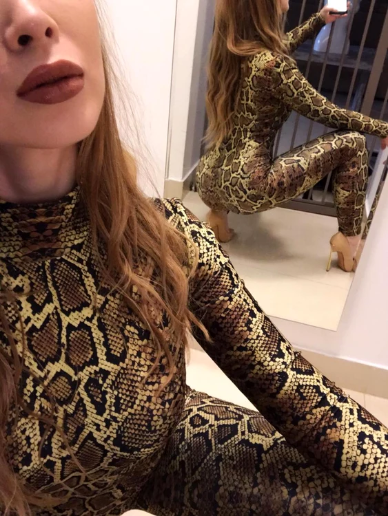 Xonia, sexy în costumul de șarpe pe care îl va purta pe scena Seminfinalei Eurovision 2019