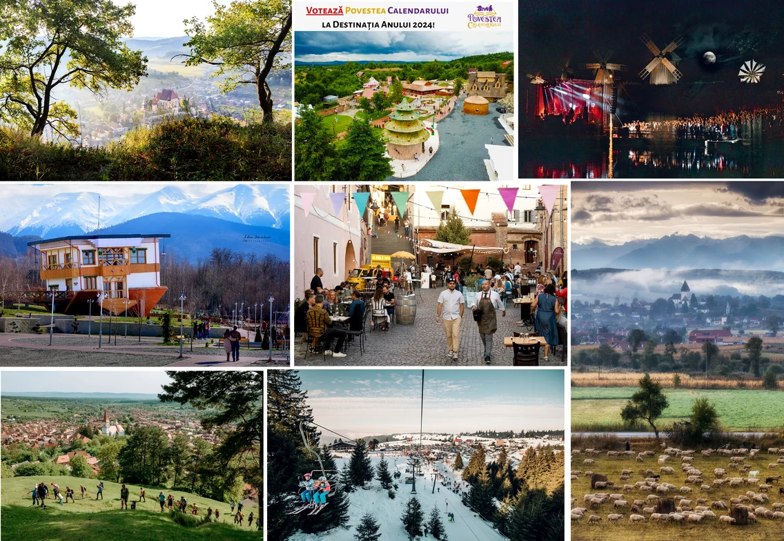 Destinația Anului și cele opt propuneri ale Sibiului în această competiție Foto Colaj