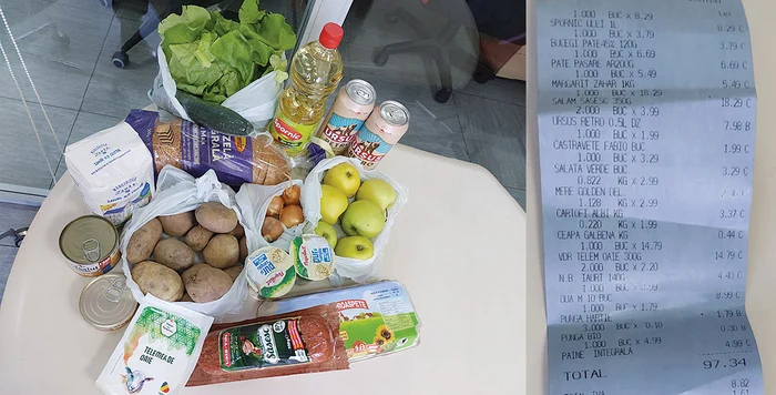 Am cumpărat  și noi aceleași  produse cu 4 lei  mai scumpe