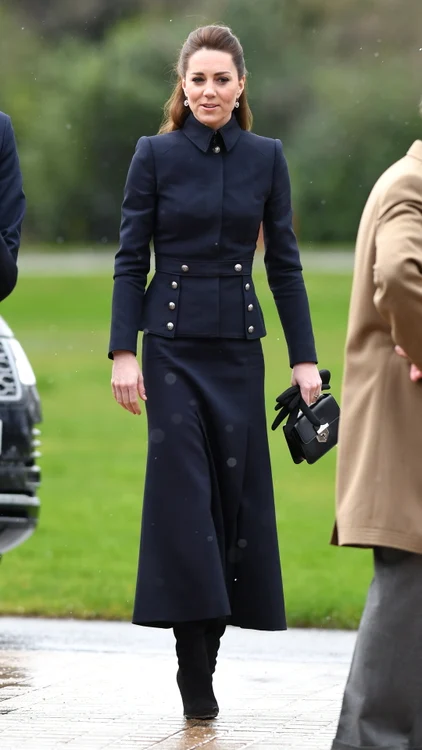 Kate Middleton a purtat o creaţie Alexander McQueen