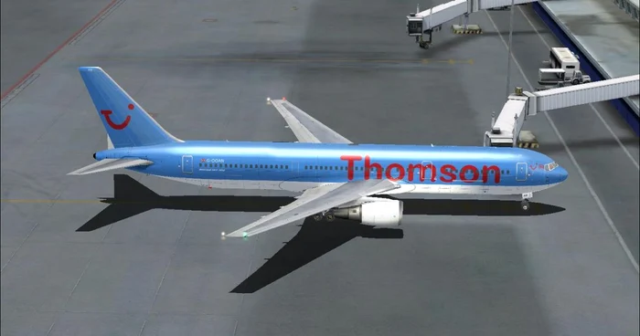 Un avion charter britanic a aterizat de urgenţă în Rusia FOTO flyawaysimulation.com