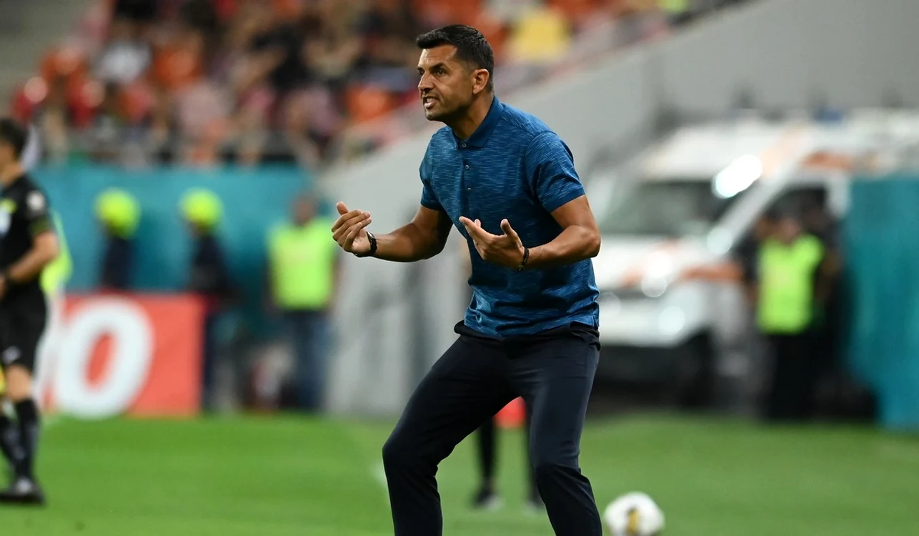 Nicolae Dică a plecat de la FCSB după mai multe rezultate slabe. Foto Sportpictures