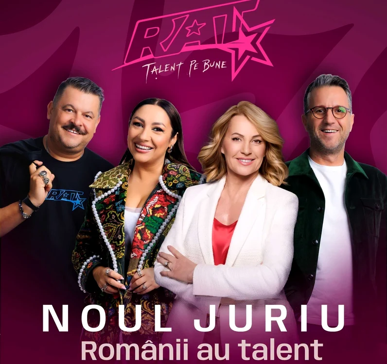 Cei patru juraţi ai emisiunii-concurs.