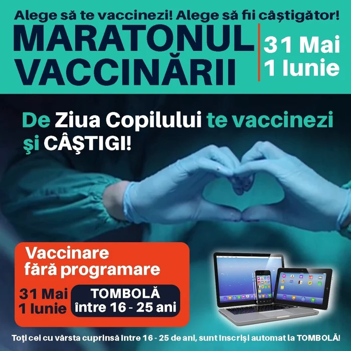 Vaccinare fără programre la Slobozia FOTO Facebook/Municipiul Slobozia