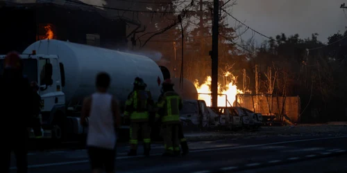 Explozie la o statie GPL din Crevedia  Foto Inquam Photos Octav Ganea (2) jpg