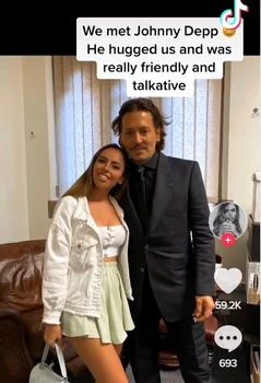 Sienna Hollen și Johnny Depp