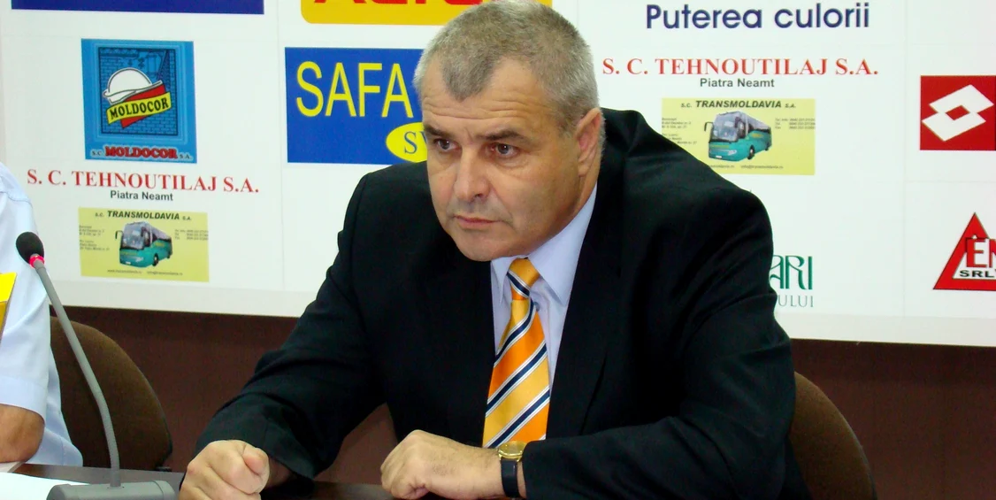 Viorel Mestecăneanu a fost președinte la Ceahlăul   FOTO Facebook Gelu Crăcană