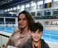 Anna Lesko și fiul ei, pasionat de înot 