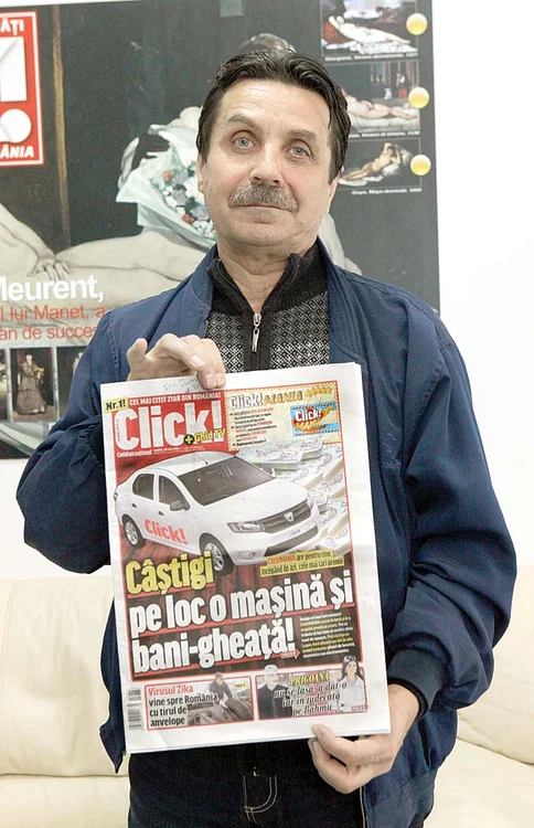 Dan Cojocaru cumpără ziarul de la primul număr
