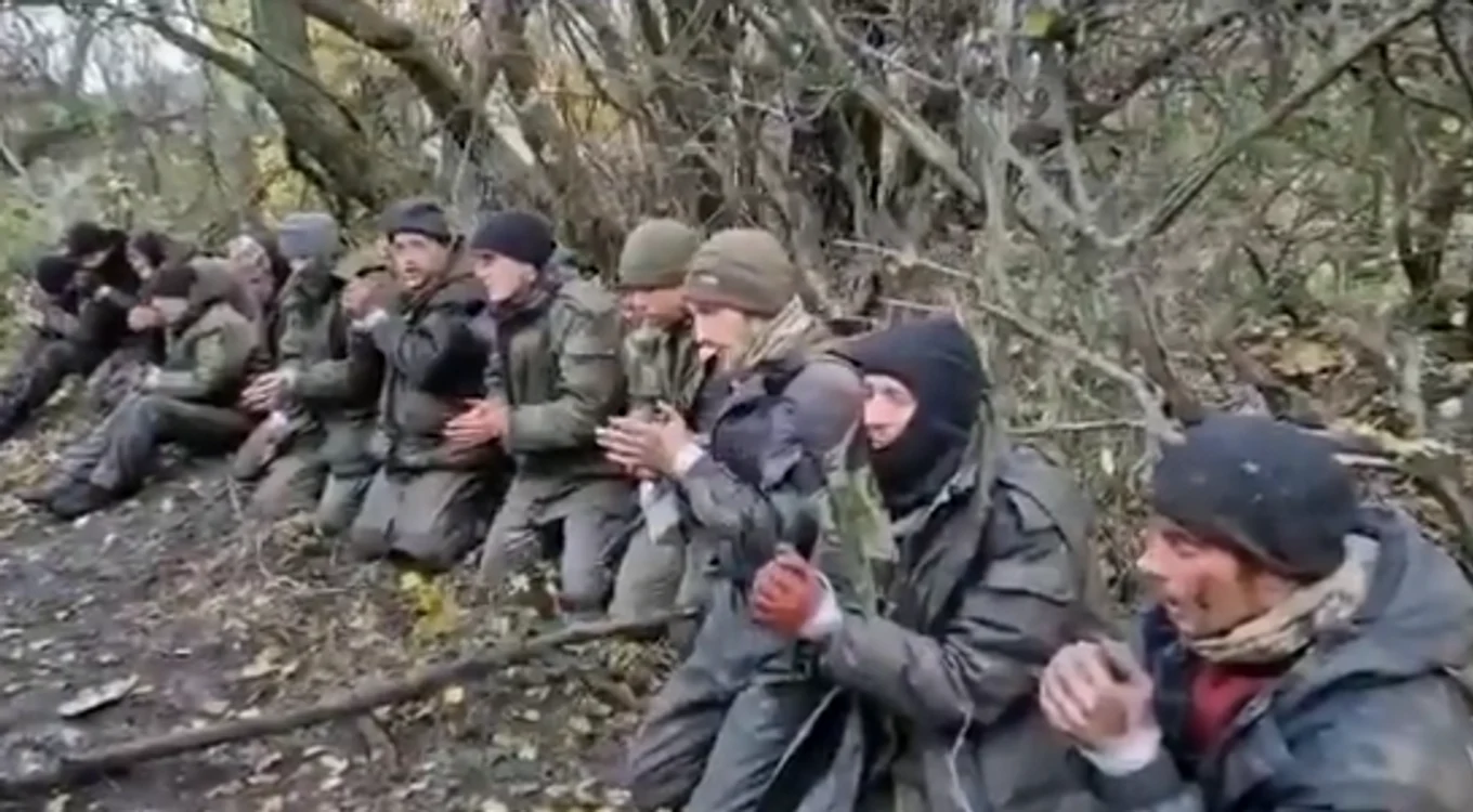 Prizonieri ruși FOTO captură video 