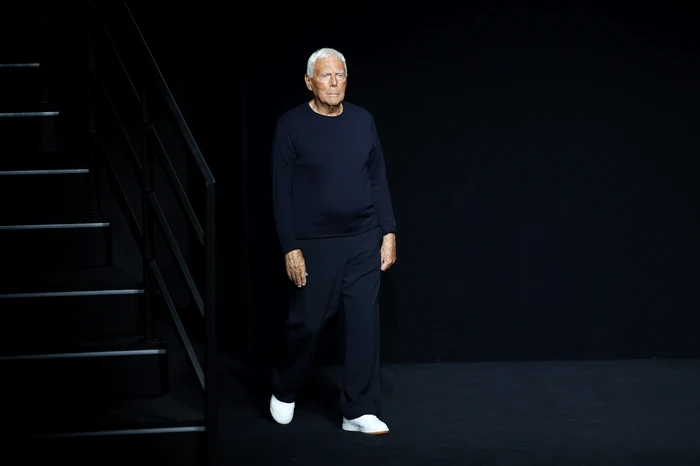 Giorgio Armani. Sursă foto: Getty Images