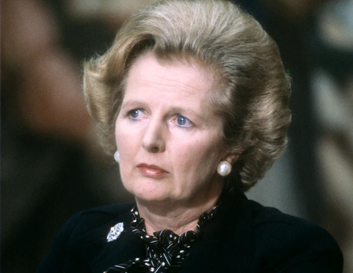 Margaret Thatcher, cunoscută şi „Doamna de Fier”, a murit în urma unui atac cerebral. FOTO: AFP