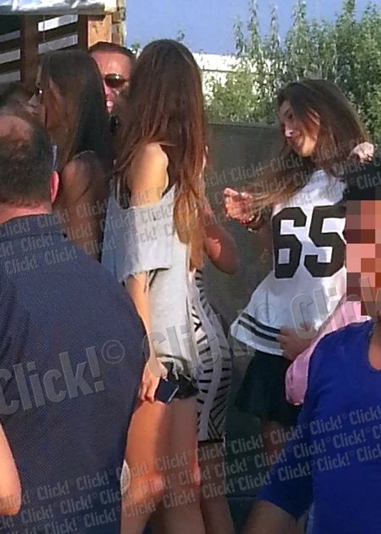 Teodora Stoica, pe plajă cu prinţul Al Habtoor (Foto: Mihai Ionescu)