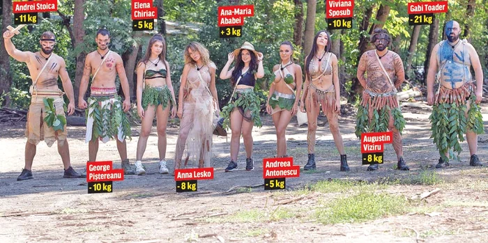 Cele 18 vedete care s-au luptat pentru premiul de 50.000 de euro au trecut prin multe «probe» chinuitoare: au făcut foamea, s-au antrenat ca soldaţii, au dormit pe jos, s-au rănit în dueluri