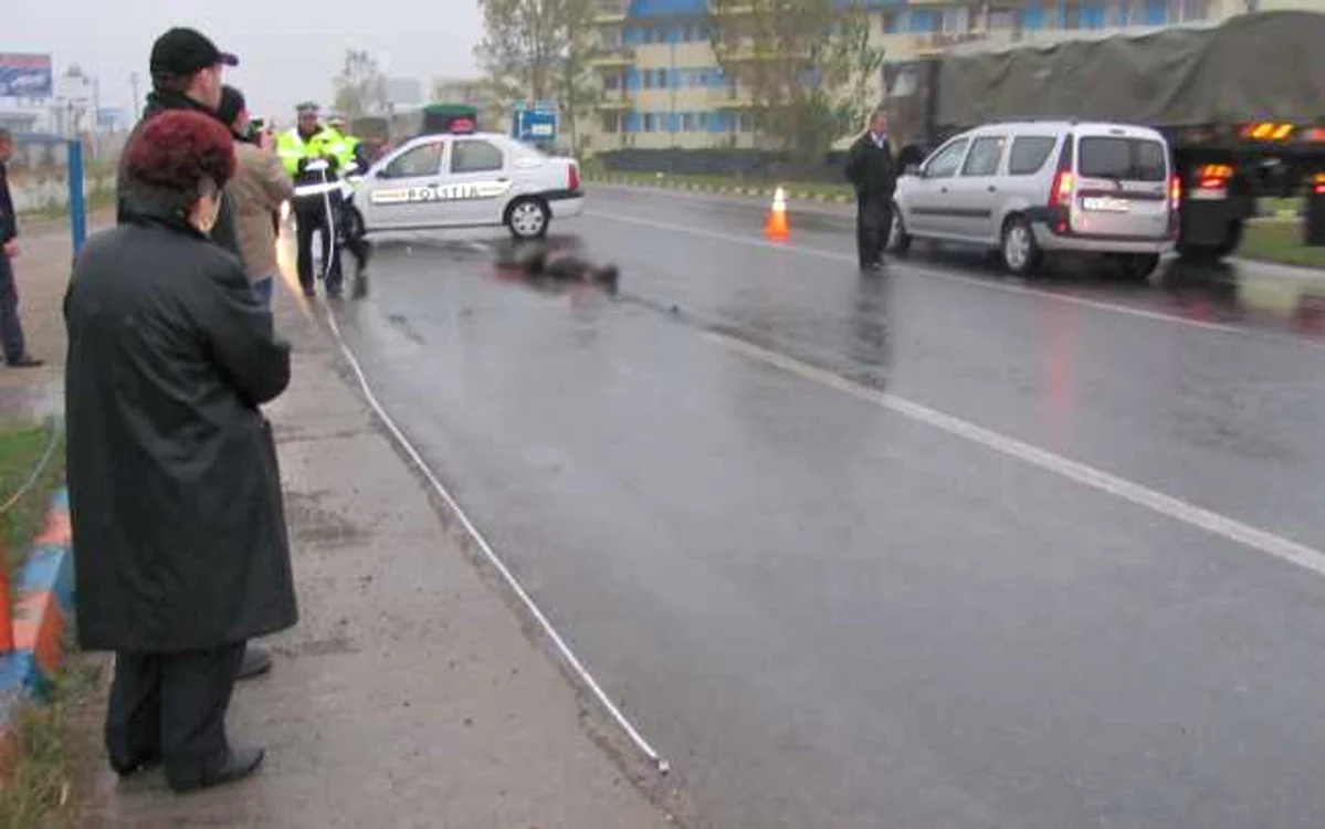 Traficul rutier a fost blocat în zonă pe un sens de mers timp de o oră. 