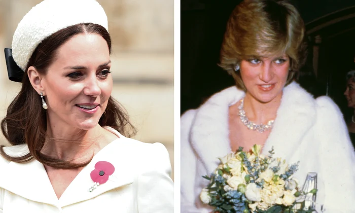 Inelul de logodnă purtat de Lady Di și Prințesa Kate, Getty (2) jpg