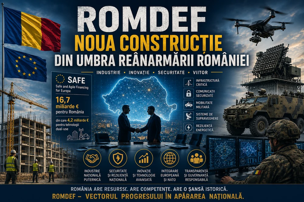 ROMDEF: Noua construcție din umbra reînarmării Românie