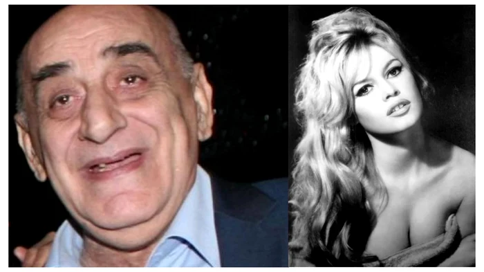 Viorel Lis a întâlnit-o pe Brigitte Bardot / foto: colaj Click!