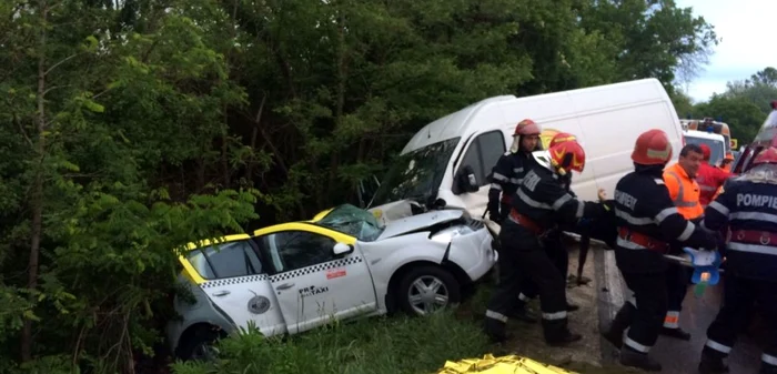 Accident mortal în Mihăeşti - Vâlcea, Foto: Adevărul