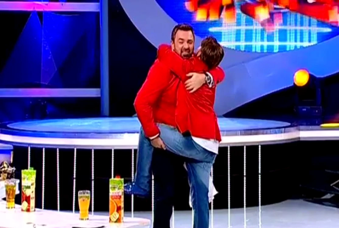 Horia Brenciu şi-a înfruntat dublura (captură Antena 1)