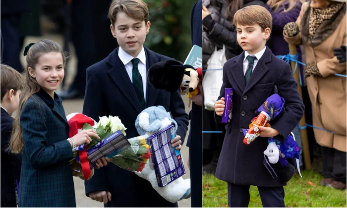 prințesa charlotte, prințul george, prințul louis  sursa foto   Profimedia jpg