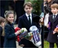 Louis, alături de Charlotte și George, de Crăciunul trecut