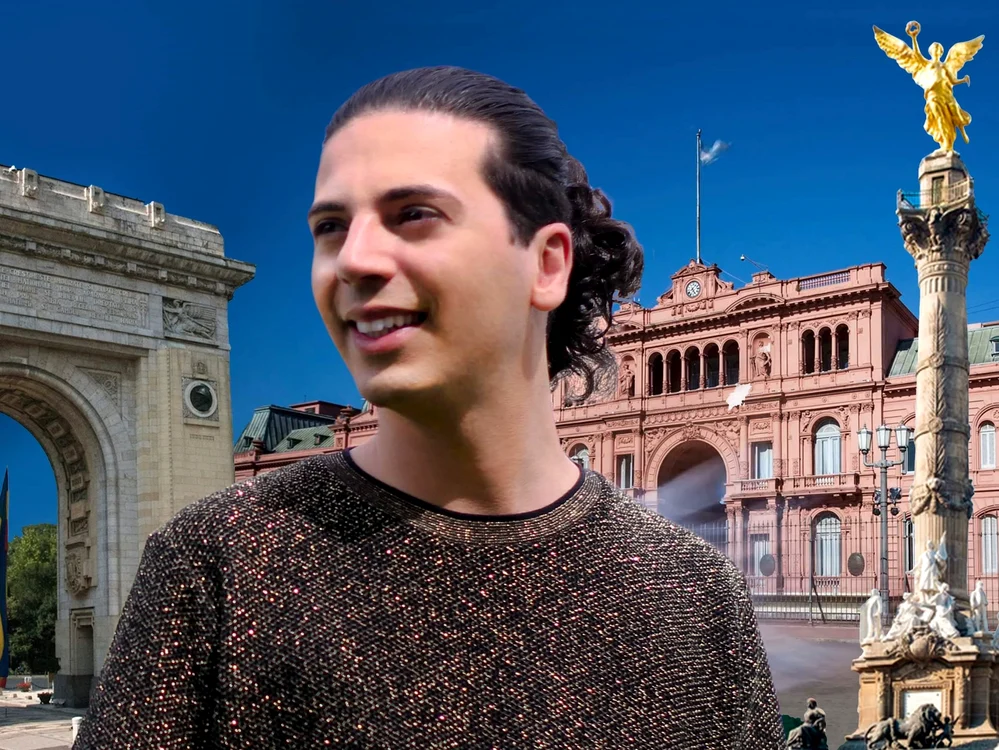 Radhu este singurul cântăreț român de cumbia
