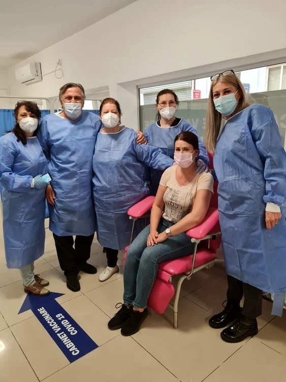 Centrul de vaccinare din Gara de Nord s-a deschis astăzi și va funcționa zilnicFotografii: Ministerul Transporturilor