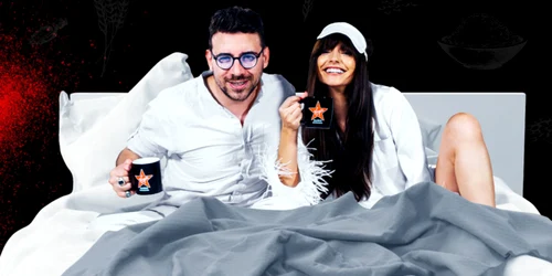 Veronica Trandafir şi Andrei Niculae Foto Virgin Radio